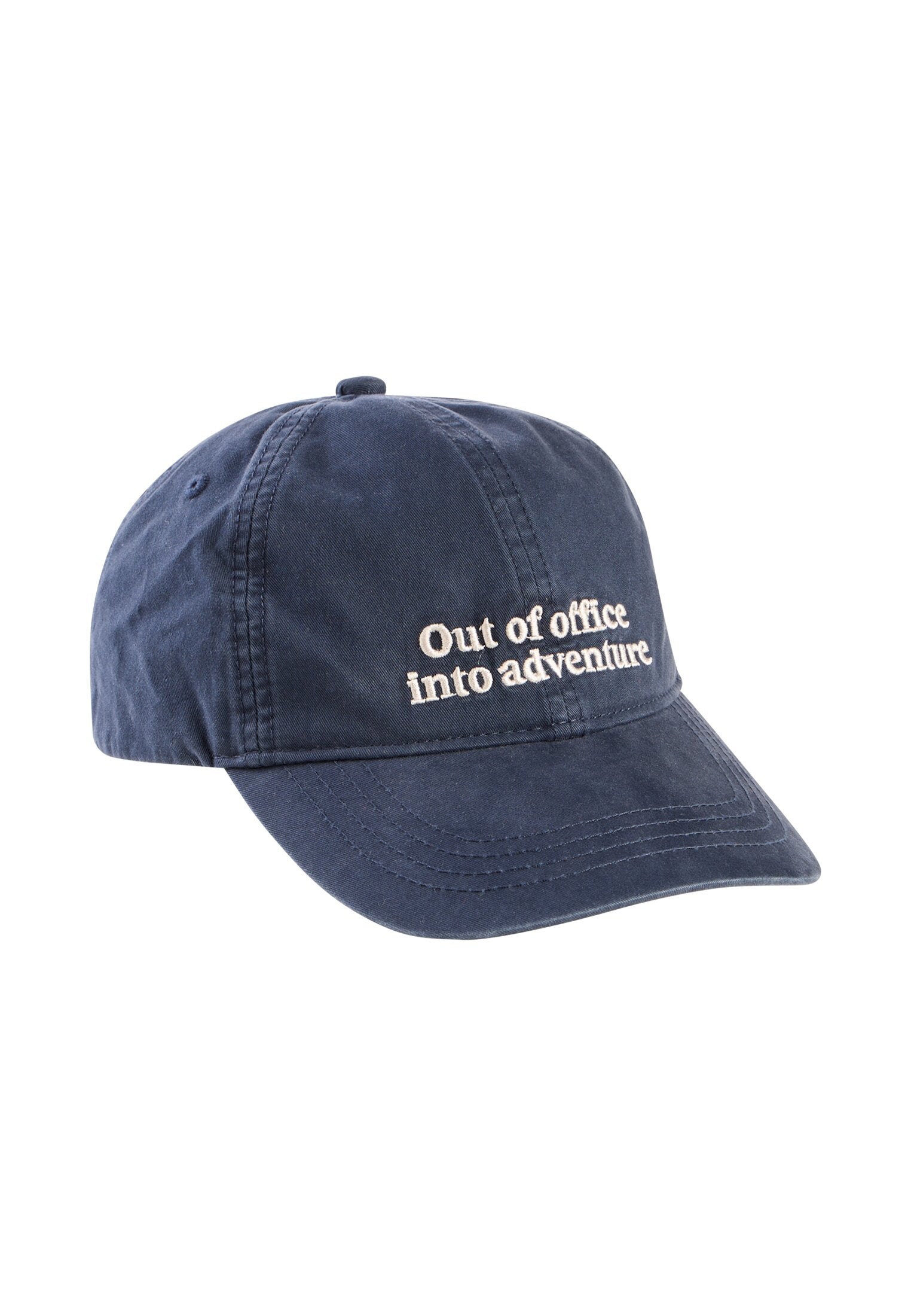 Cap aus Baumwolle - 48-Dark Navy - Blau