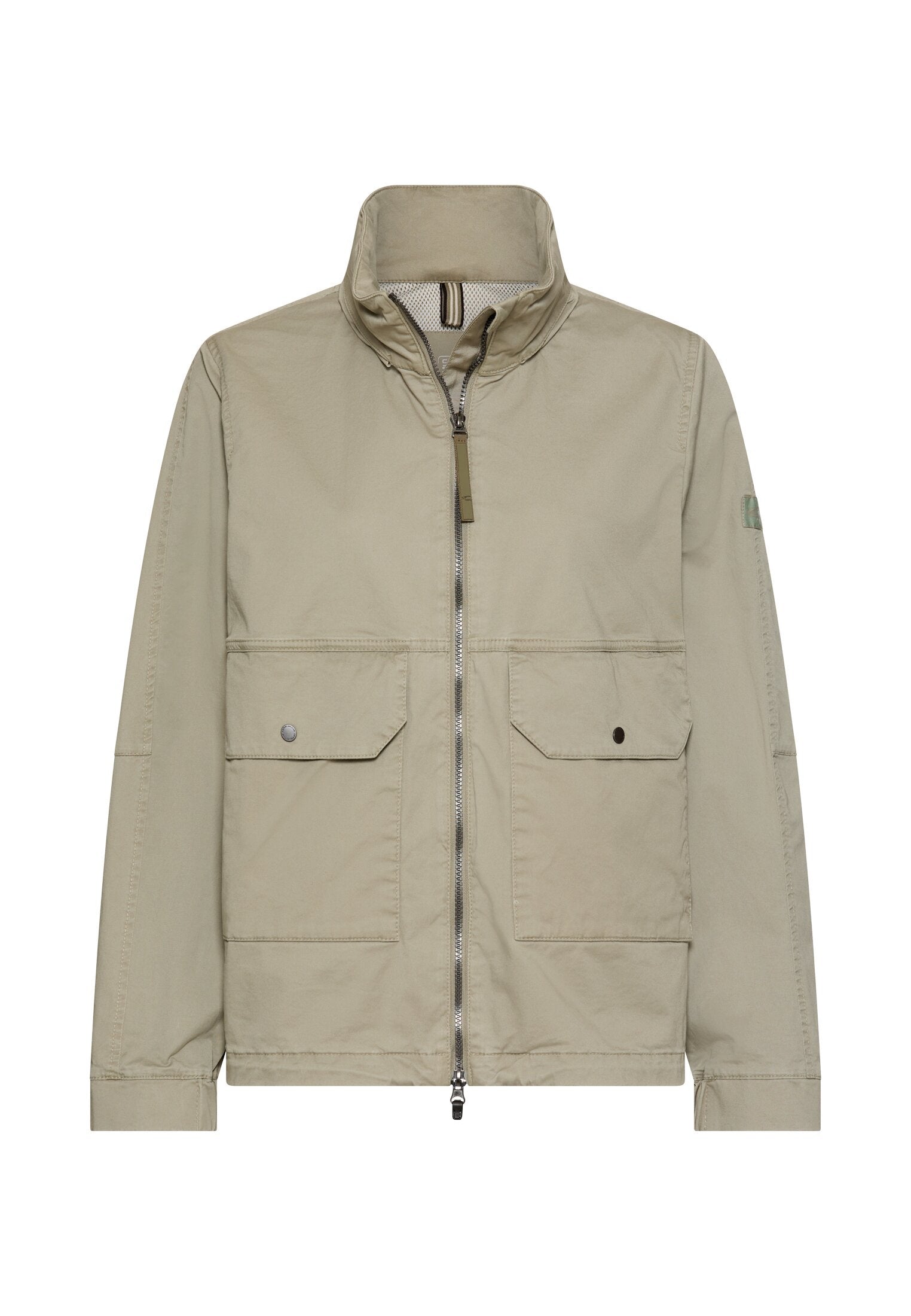 Blouson aus Baumwolle - 36-Sage - Grün