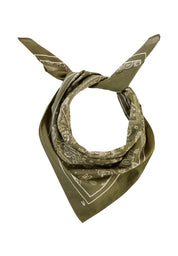 Bandana aus Baumwolle - 33-Olive - Grün