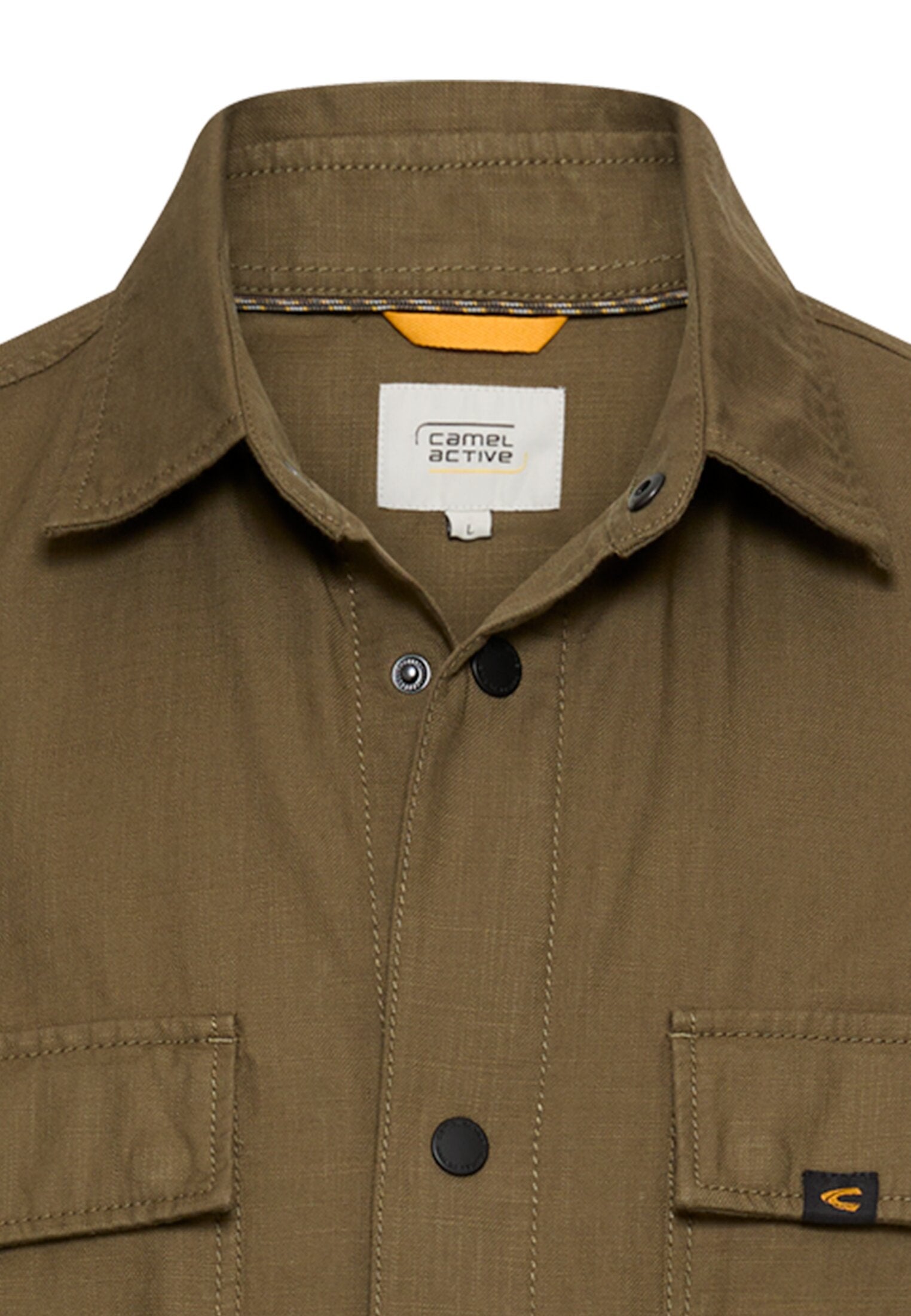 Overshirt aus Baumwolle - 35-Deep Olive - Khaki