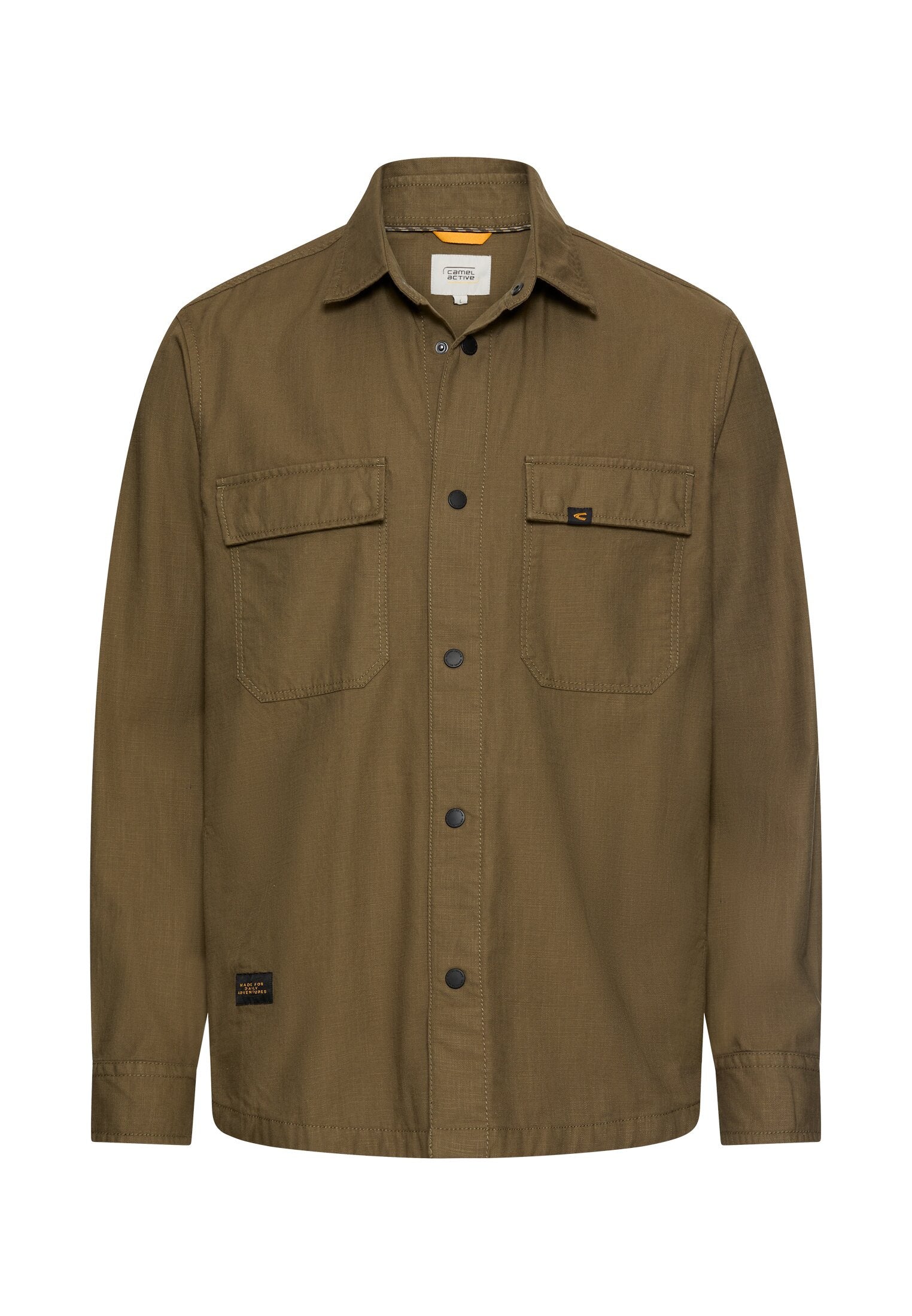 Overshirt aus Baumwolle - 35-Deep Olive - Khaki