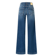 Jeans RICH PALAZZO Wide Leg - D585 navy heavy wash - Blau