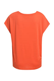 T-Shirt aus Viskosemix - 437 - Orange