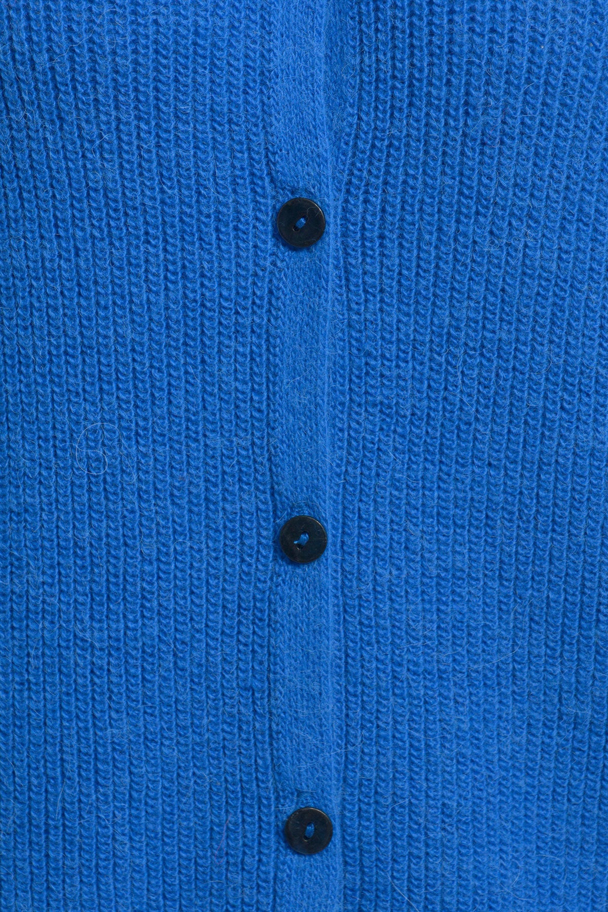 Strickweste aus Alpaka-Mix - 616 - Blau