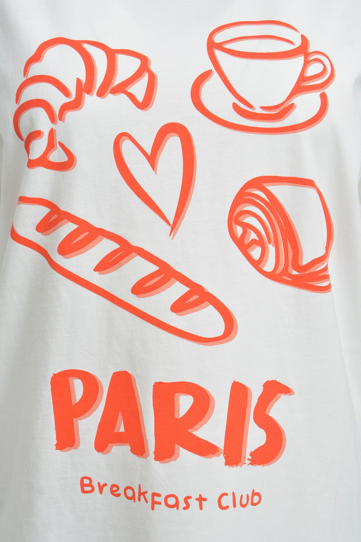 T-Shirt aus Baumwolle - 437 - Weiß