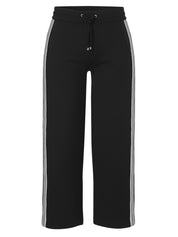Joggpants Straight Leg - 100790-schwarz / vanille - Schwarz