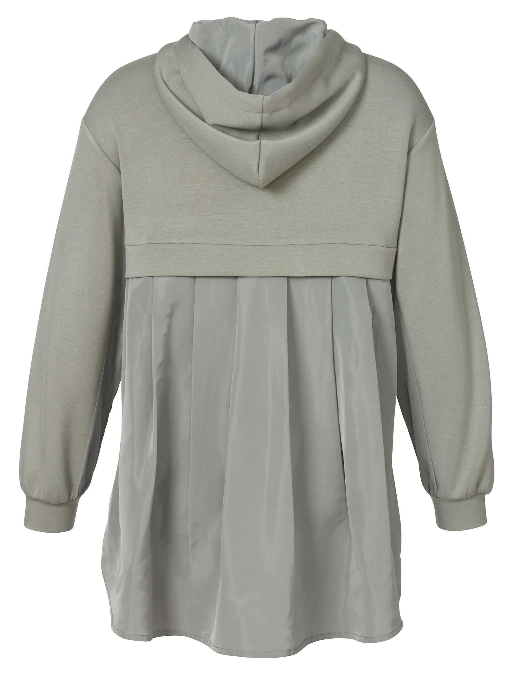 Sweatshirt aus Viskosemix - 554-sage - Grün