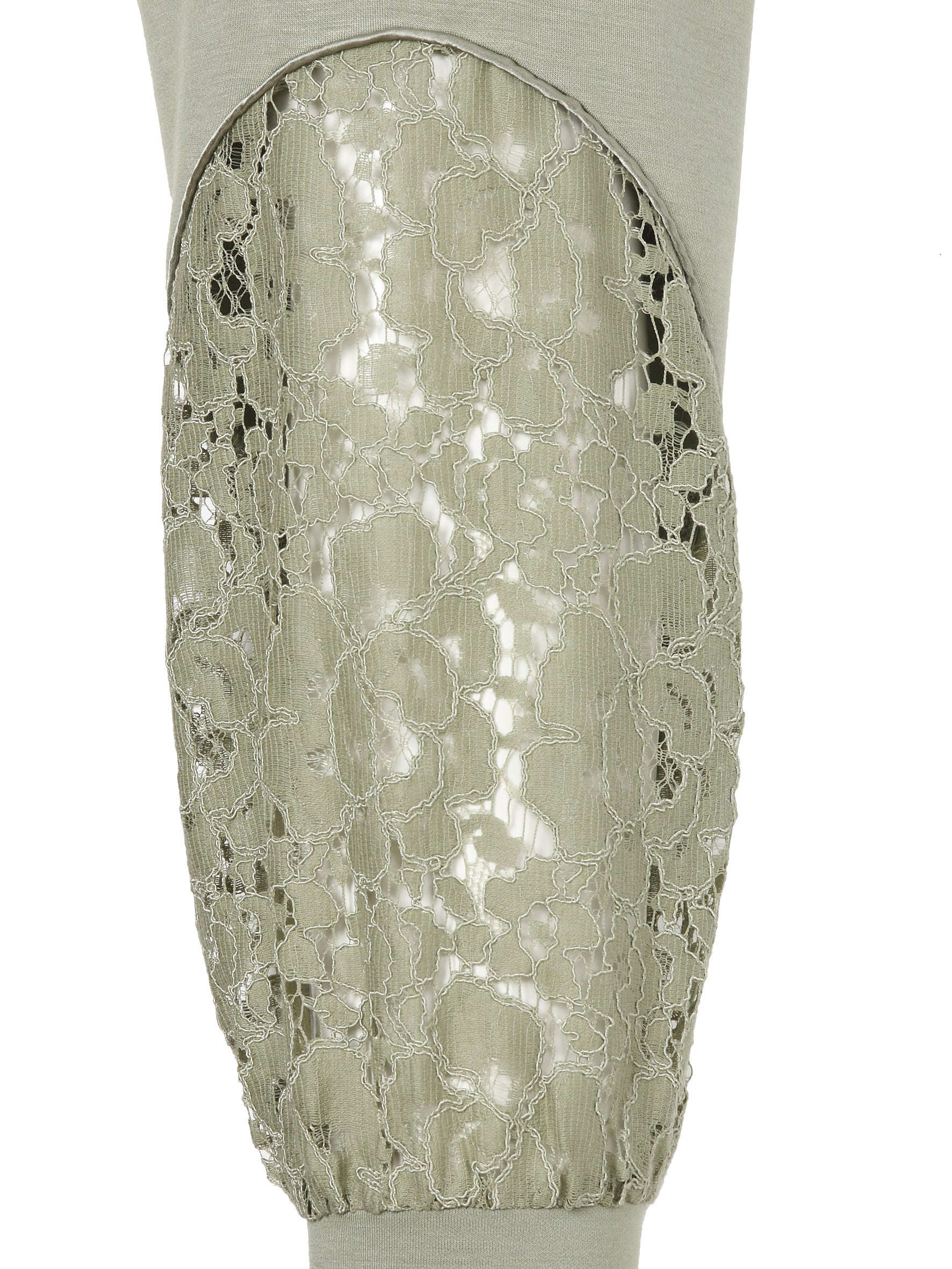 Sweatshirt aus Viskosemix - 530-salbei - Grün