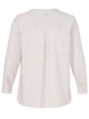 Bluse aus Baumwollmix - 687-rose multicolor - Rosa