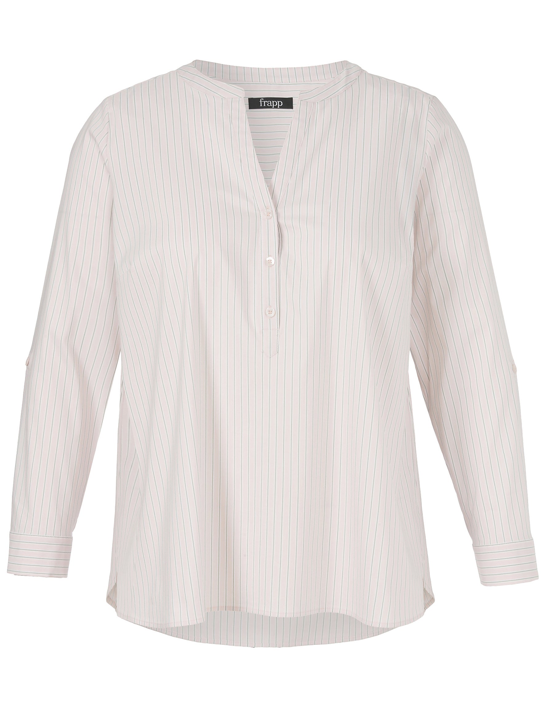 Bluse aus Baumwollmix - 687-rose multicolor - Rosa