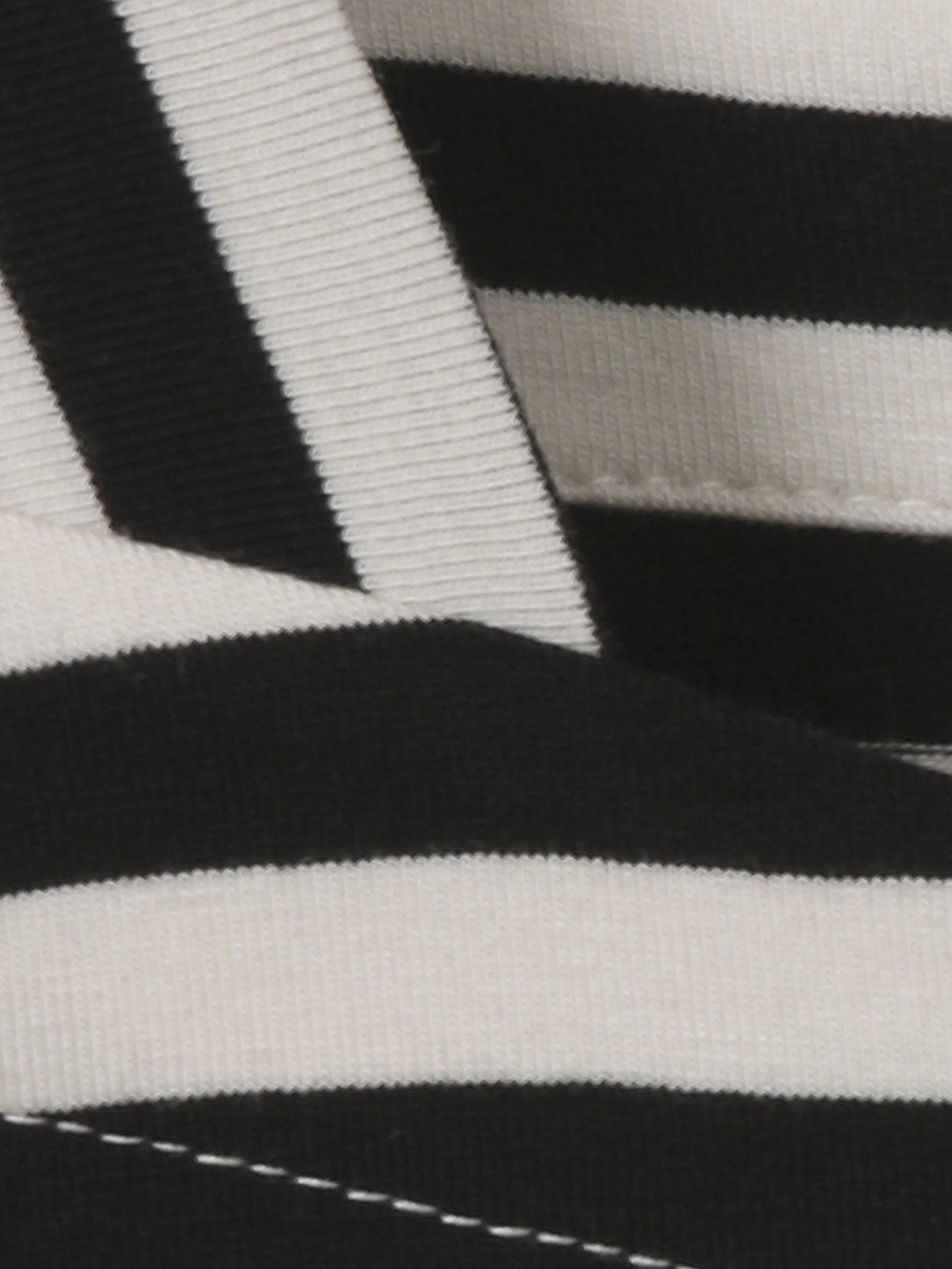 T-Shirt aus Baumwollmix - 100790-schwarz / vanille - Schwarz | Weiß