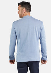 Sakko mit Paspeltaschen - 42 - Blau