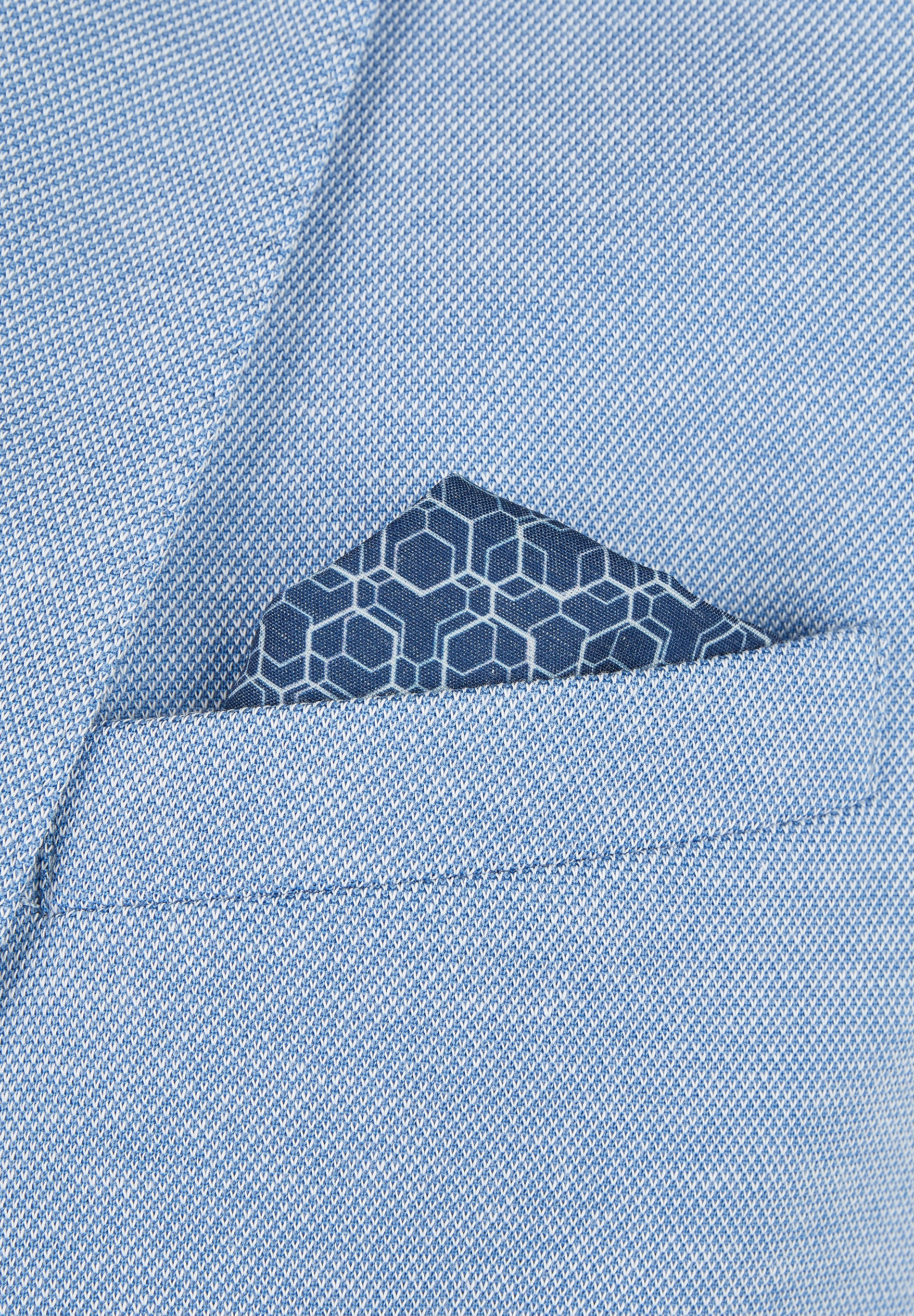 Sakko mit Paspeltaschen - 42 - Blau