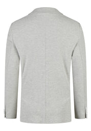 Sakko meliert mit aufgesetzten Taschen - 10 - Grau