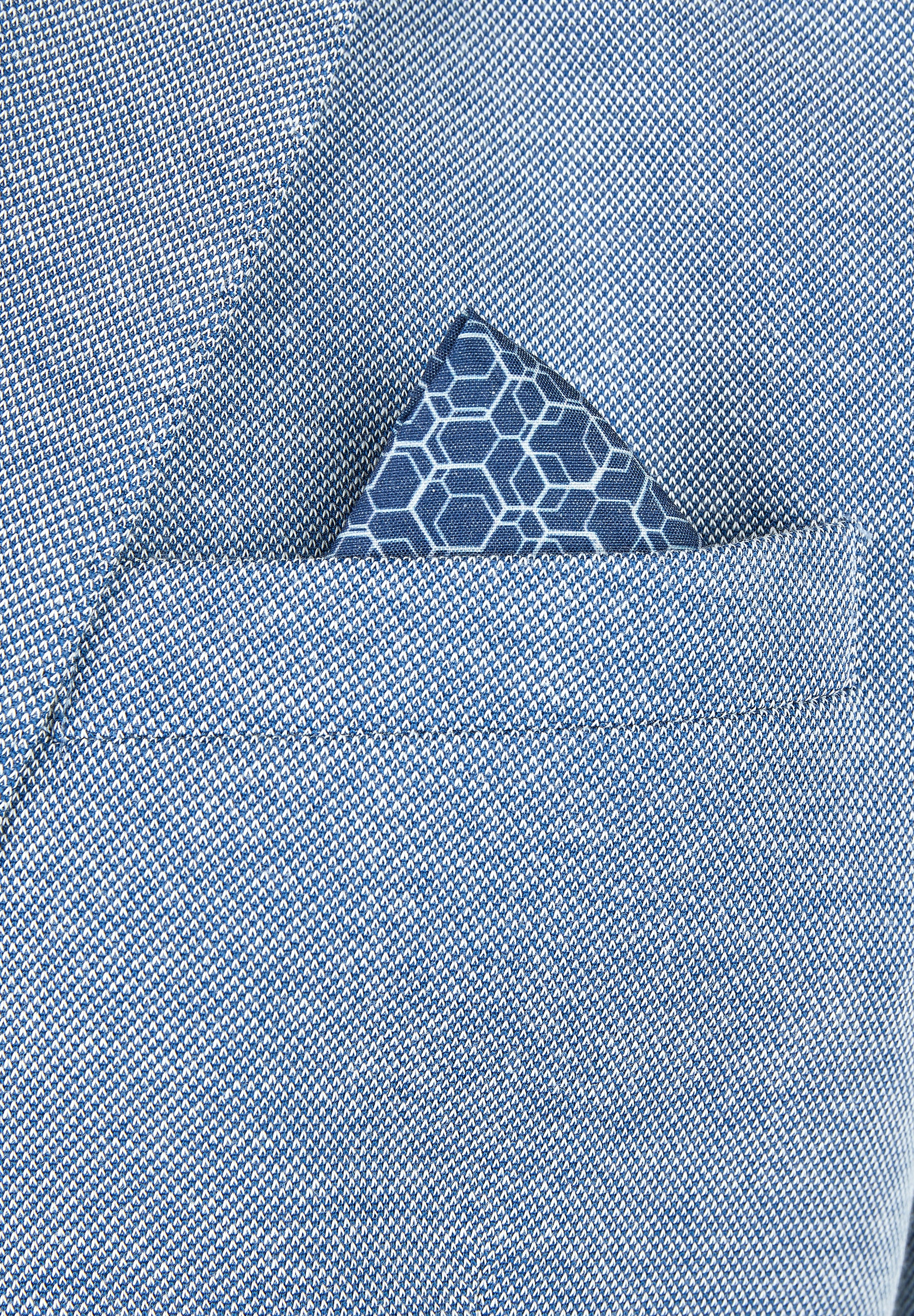 Sakko mit Paspeltaschen - 43 - Blau