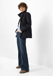 Übergangsjacke mit Stehkragen - 0093 - Blau