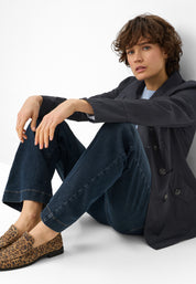 Übergangsjacke mit Stehkragen - 0093 - Blau