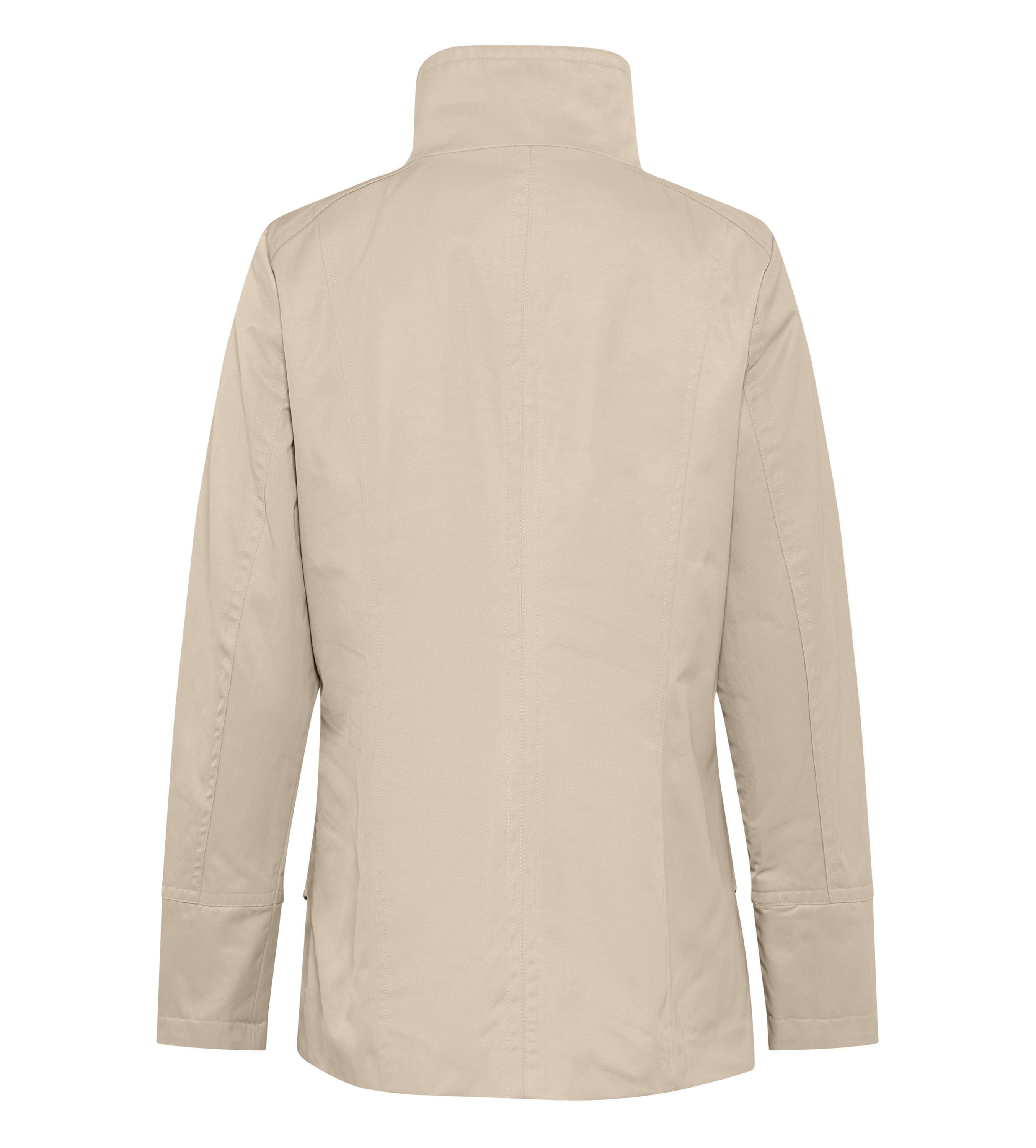 Übergangsjacke mit Stehkragen - 0011 - Beige