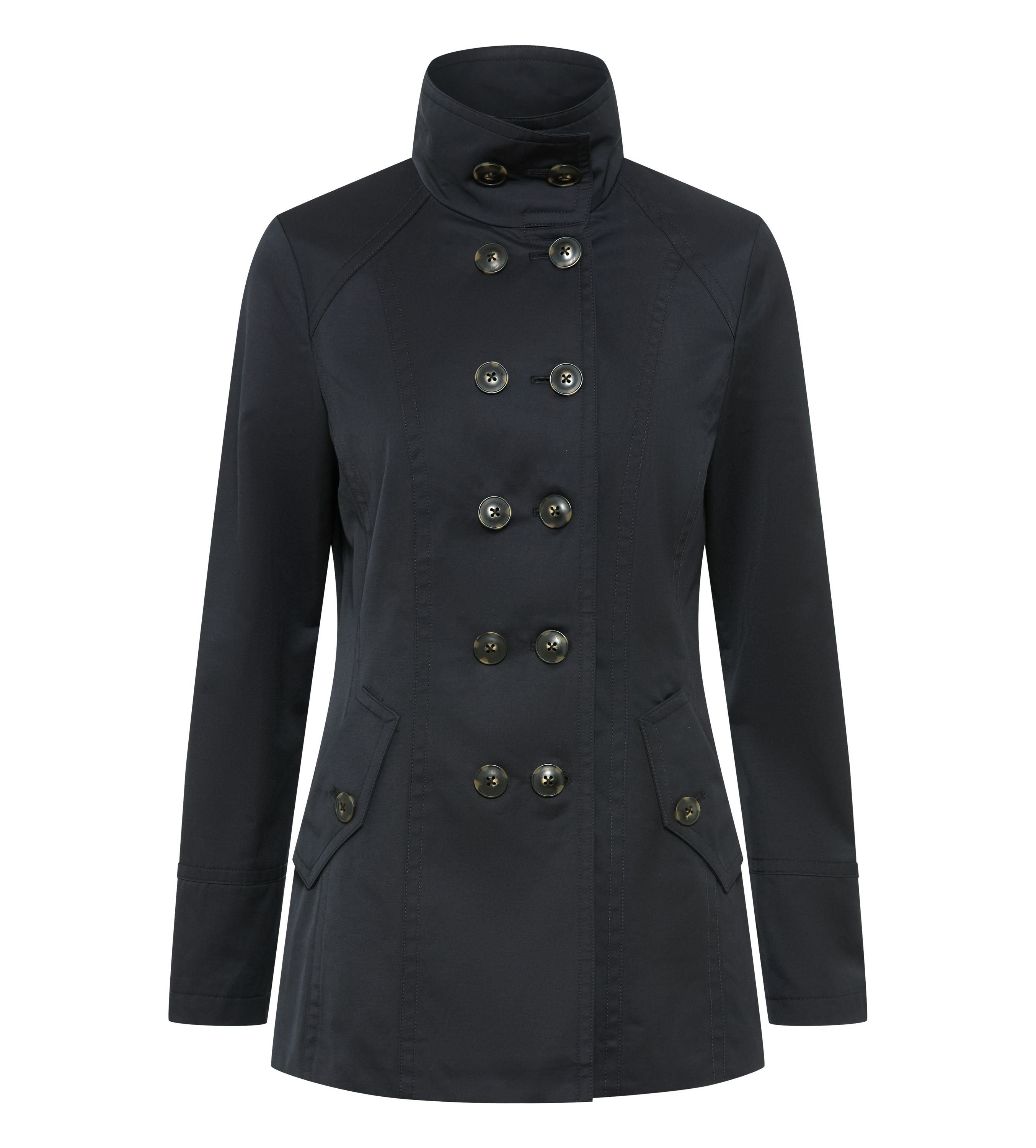 Übergangsjacke mit Stehkragen - 0093 - Blau