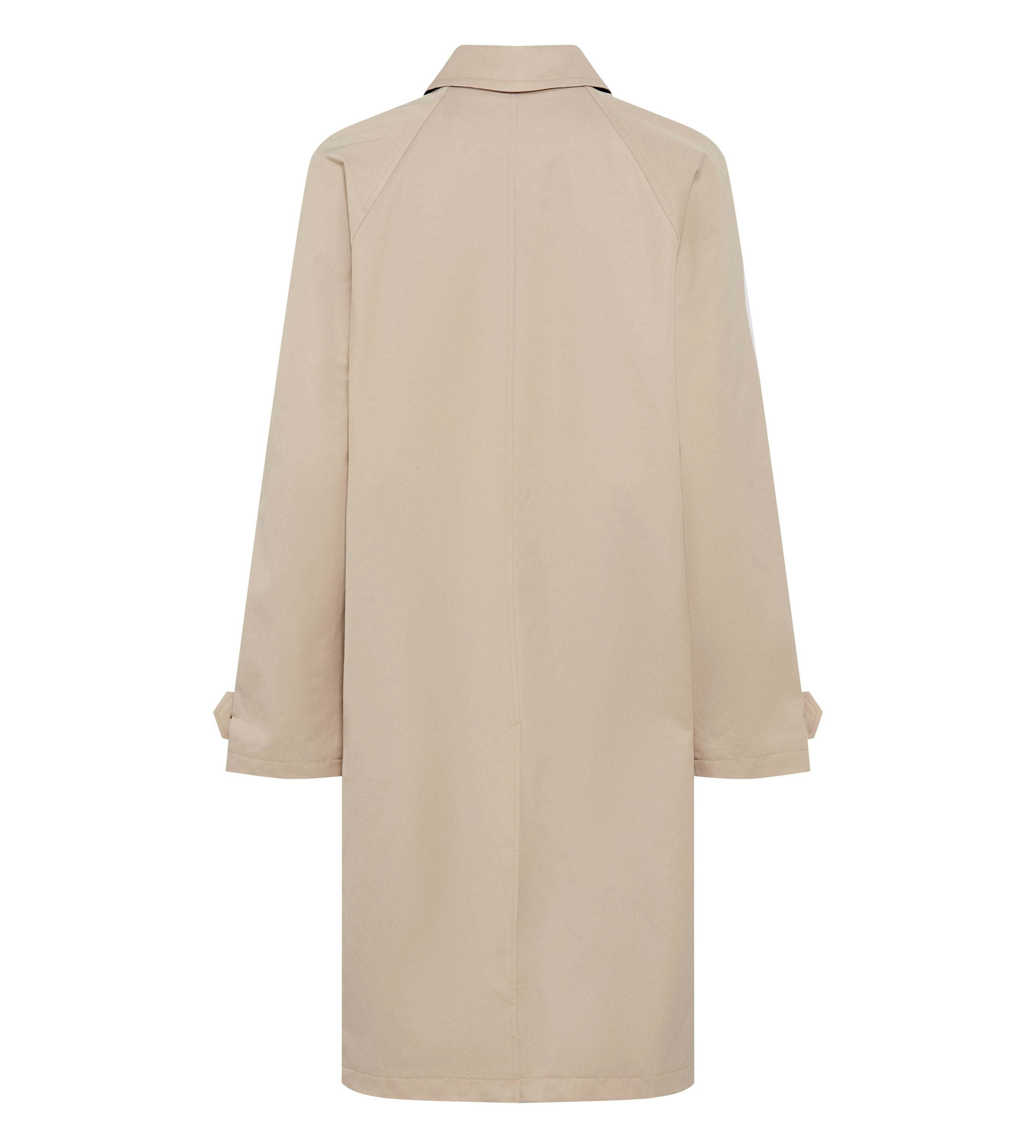 Mantel mit aufliegendem Kragen - 0011 - Beige