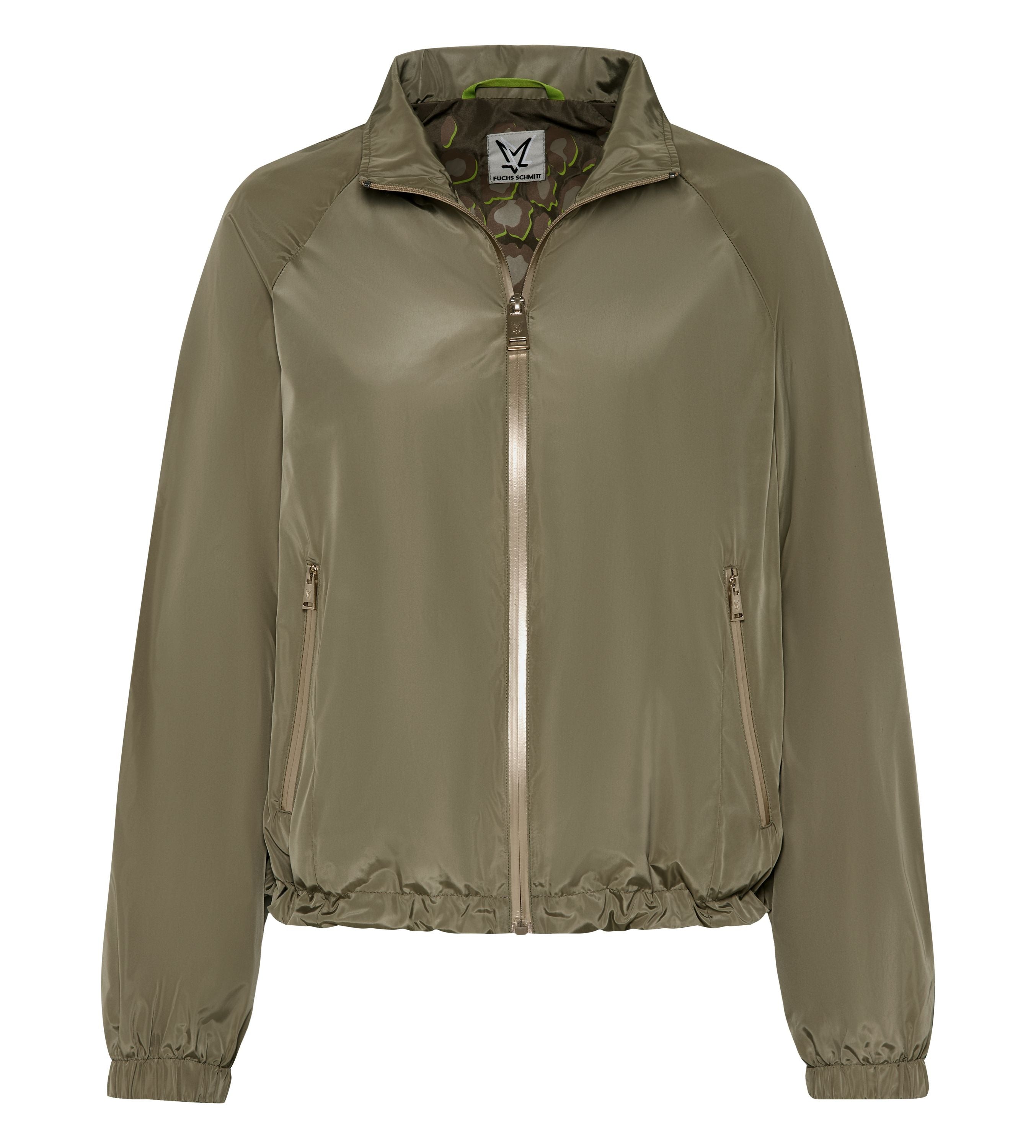 Blouson-Jacke mit Stehkragen - 0031 - Grün