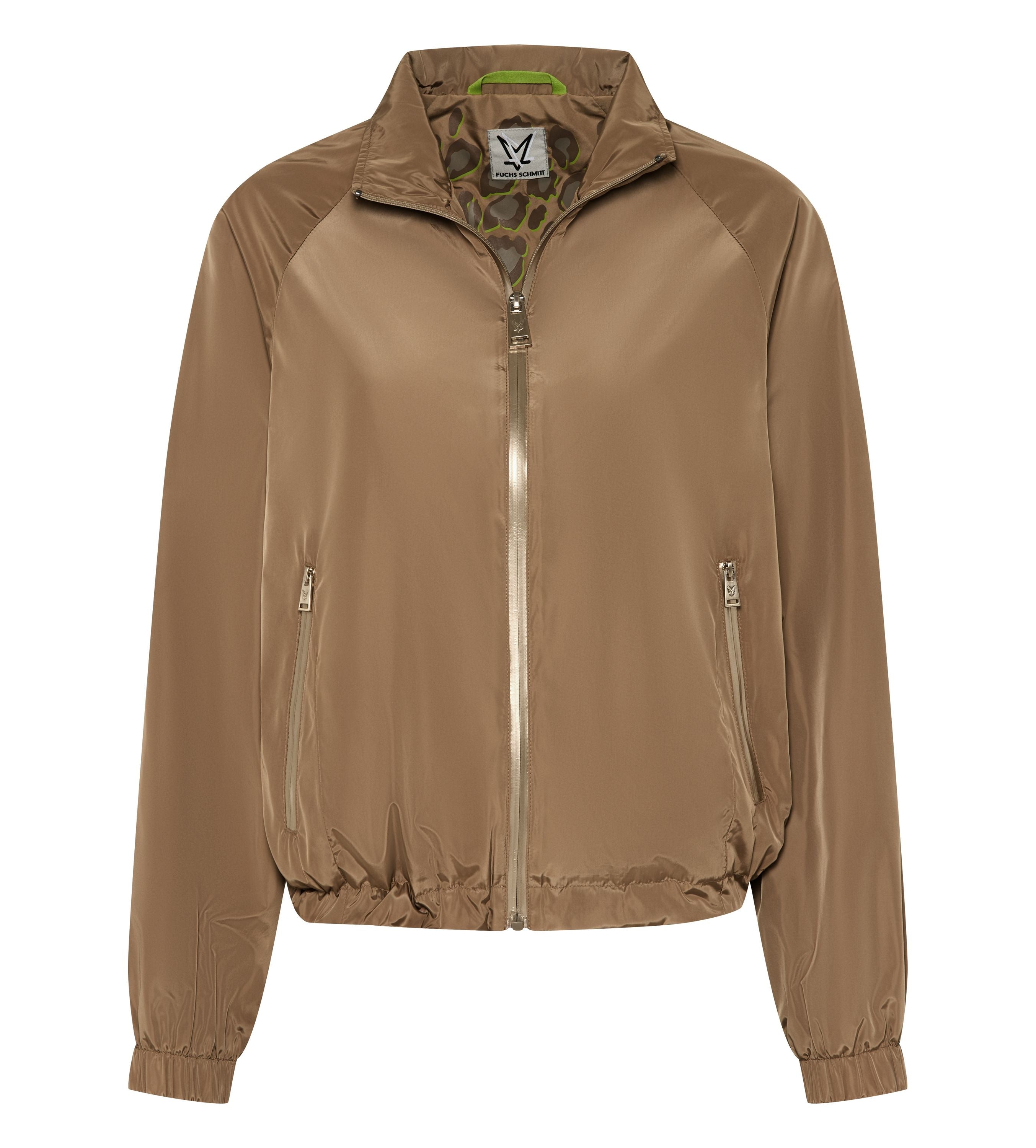 Blouson-Jacke mit Stehkragen - 0016 - Beige