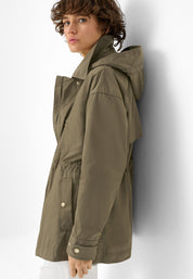 Kurzparka mit Kapuze - 0031 - Grün