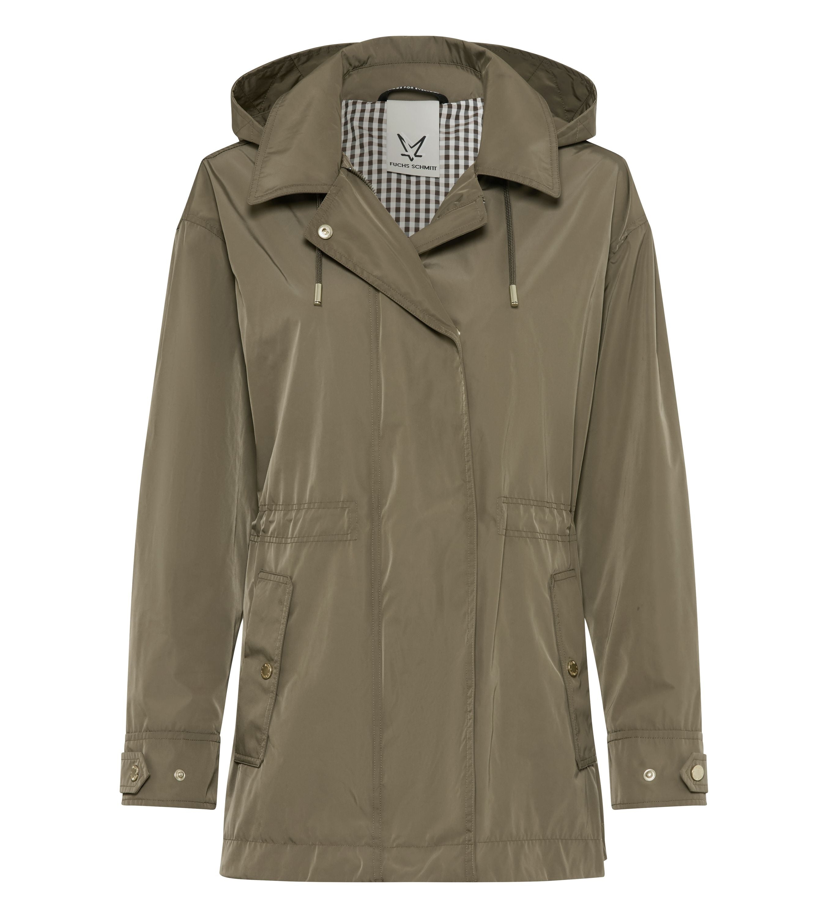 Kurzparka mit Kapuze - 0031 - Grün