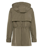 Kurzparka mit Kapuze - 0031 - Grün