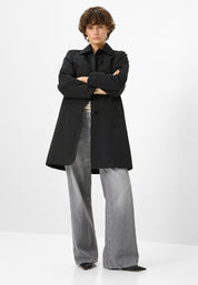 Kurzmantel PROVENCE - 0100 - Schwarz