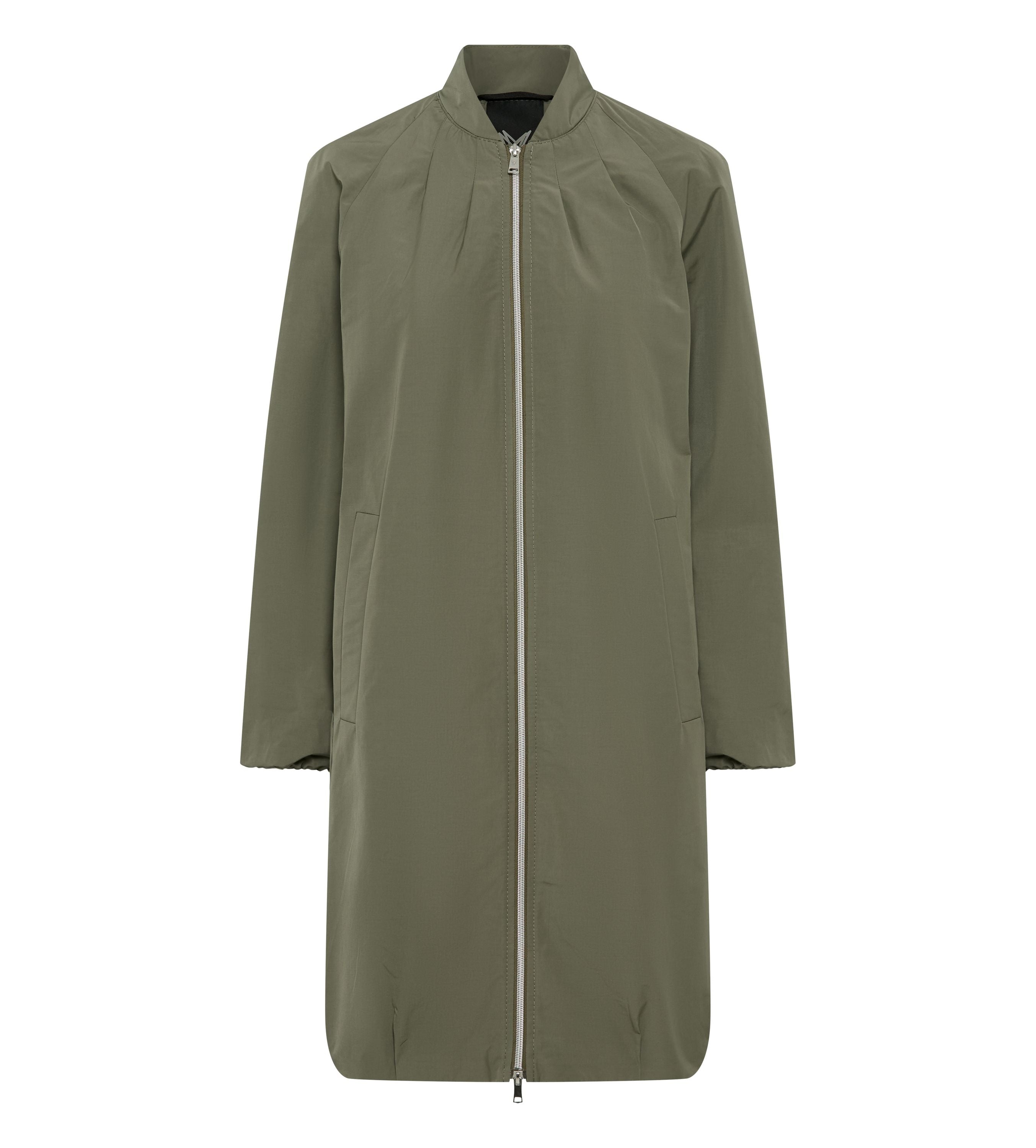 Blouson-Mantel mit Stehkragen - 0031 - Grün