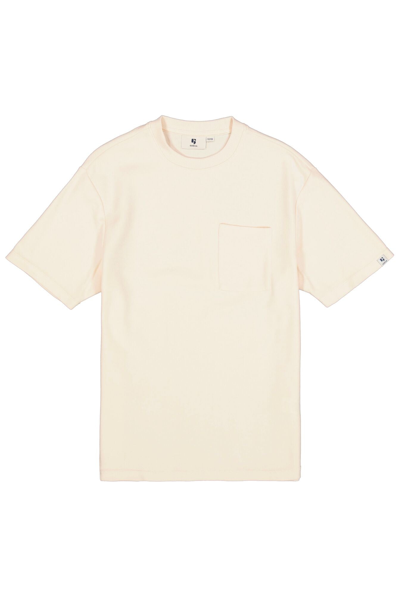 T-Shirt aus Baumwollmix - 7069-sandstone - Beige