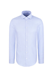 Businesshemd Slim Fit aus Baumwolle - 14 - Blau