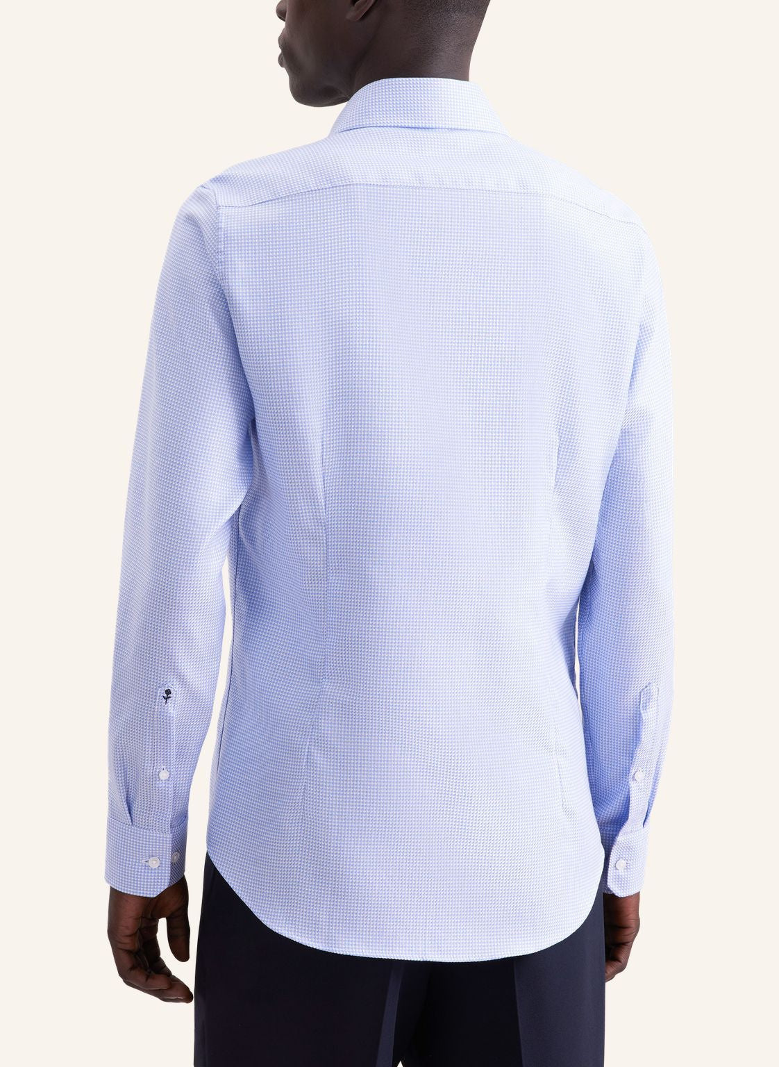 Businesshemd Slim Fit aus Baumwolle - 14 - Blau