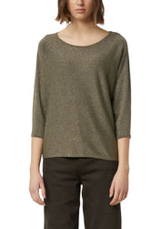 Strickpullover aus Viskosemix - 7992-GREEN - Grün