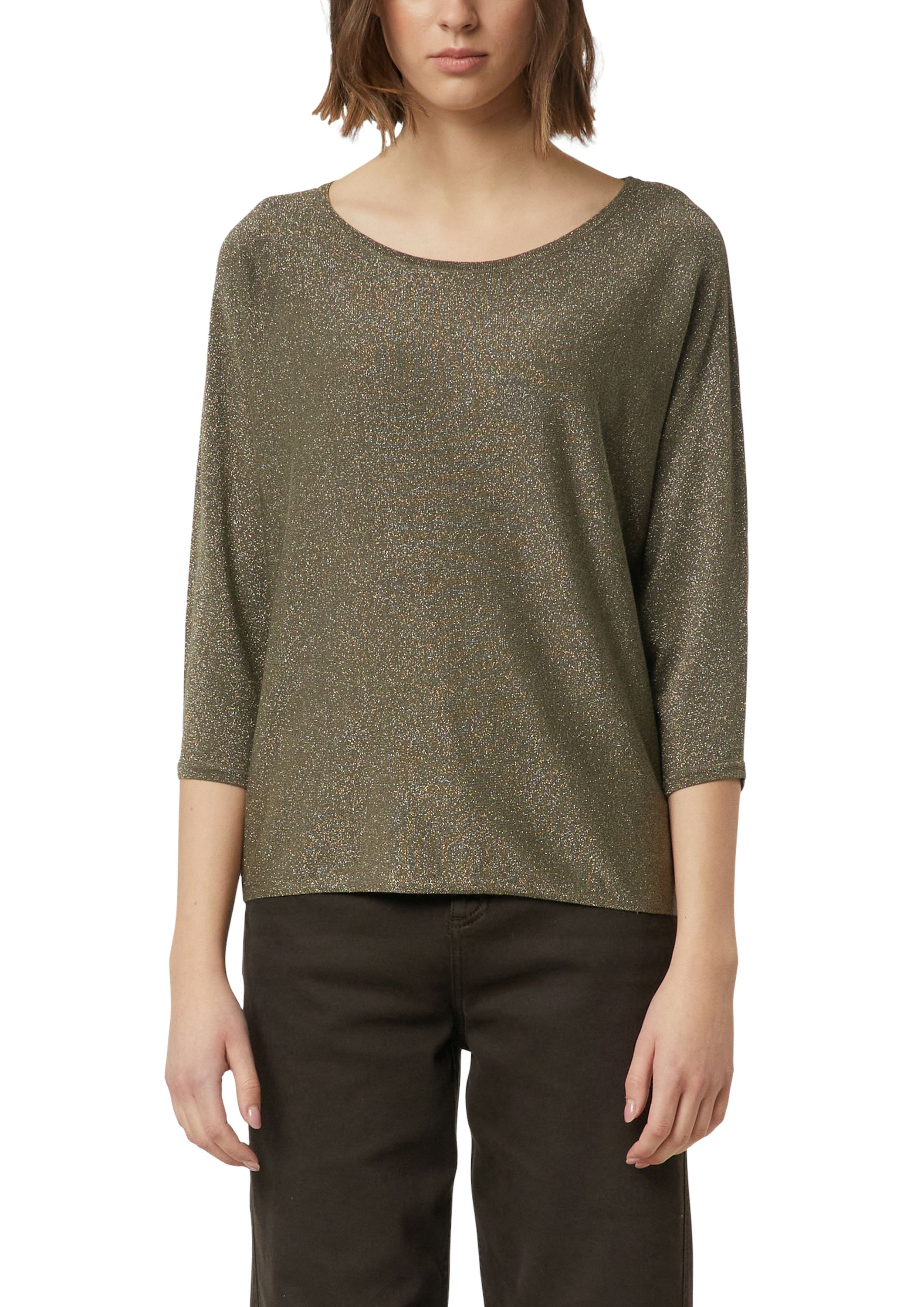 Strickpullover aus Viskosemix - 7992-GREEN - Grün