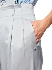 Bundfaltenhose WICHTIA Wide Leg - 804 - Grau