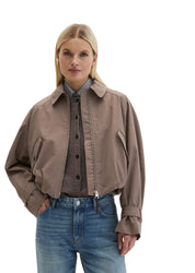 Blouson aus Baumwollmix - 1971-Chalky Brown - Braun