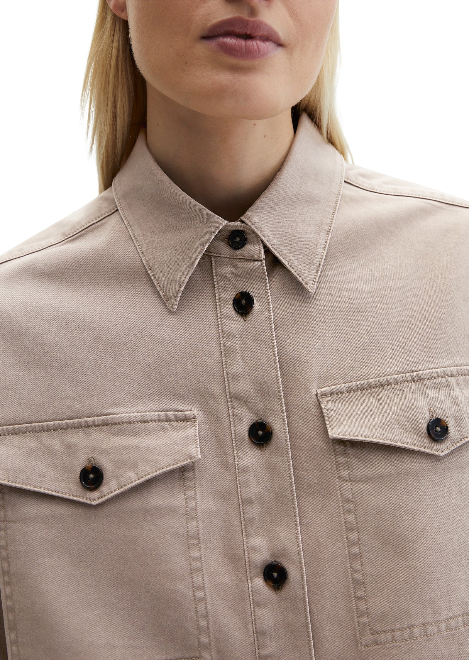 Overshirt Loose Fit - 1971-Chalky Brown - Braun