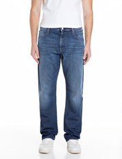 Jeans AIDEEN Straight Fit - 007-DARK BLUE - Blau