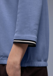 Sweatshirt aus Modalmix - 17453-bonnet blue - Blau