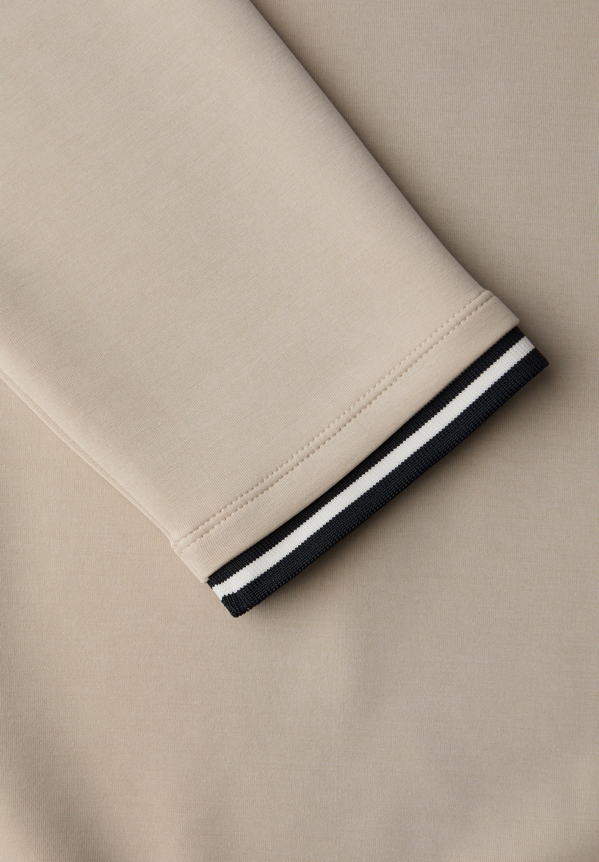 Sweatshirt aus Modalmix - 16667-cotton beige - Beige