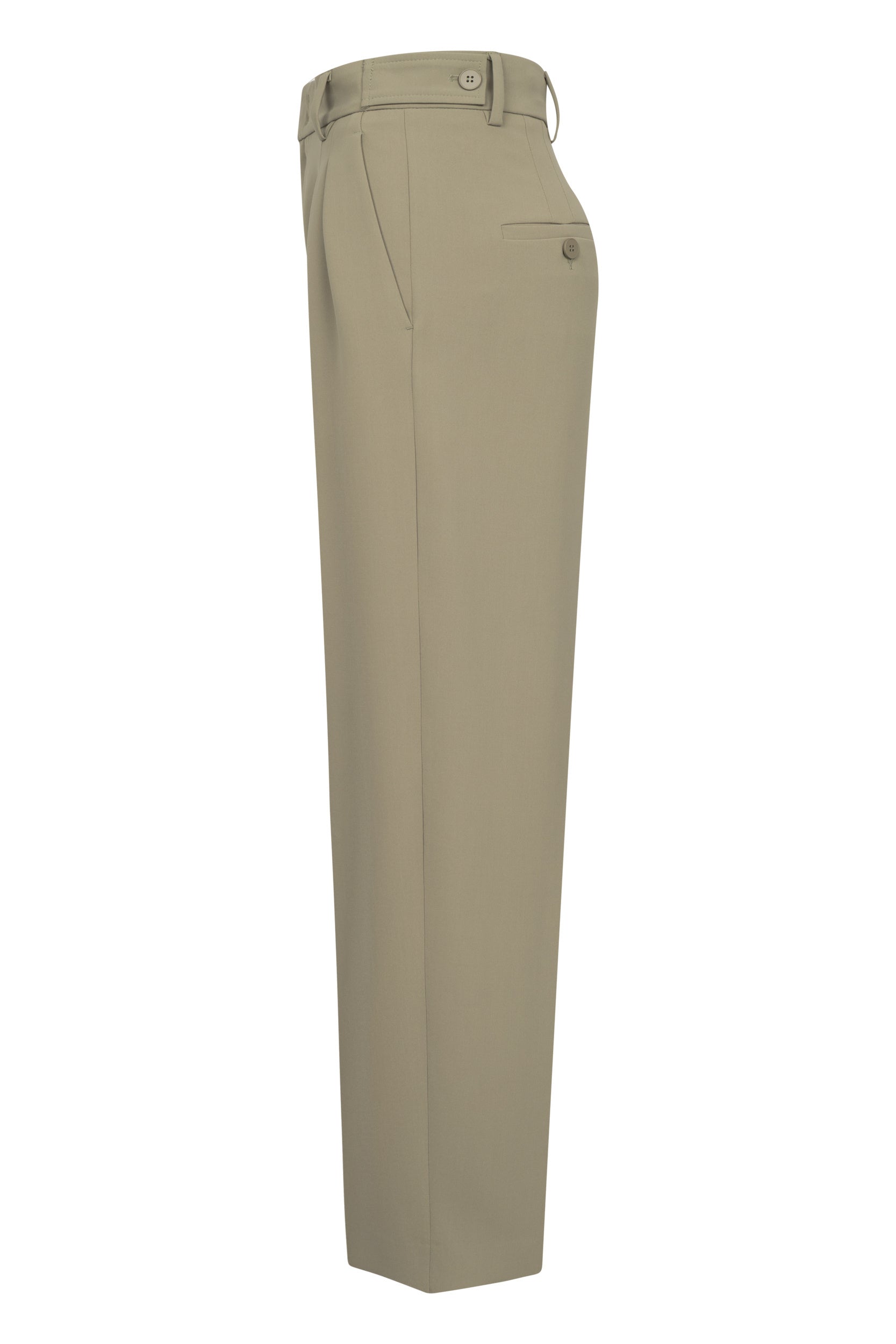 Businesshose CARTER Wide Leg - 744-Schilf - Grün