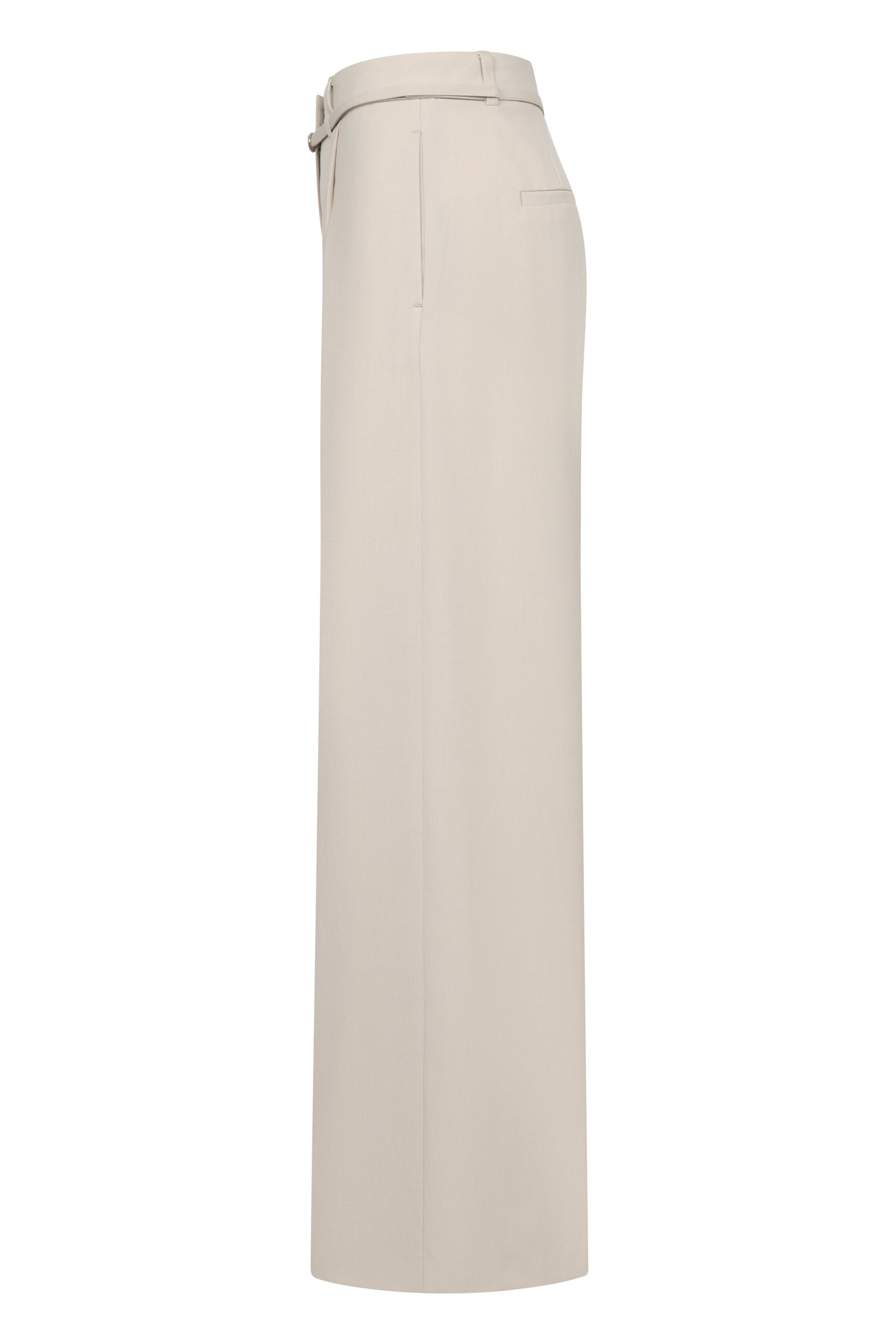 Bundfaltenhose STACEY Wide Leg - 925-Quarz - Beige