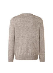 Strickpullover aus Baumwollmix - 182 - Braun