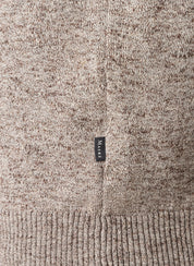 Strickpullover aus Baumwollmix - 182 - Braun