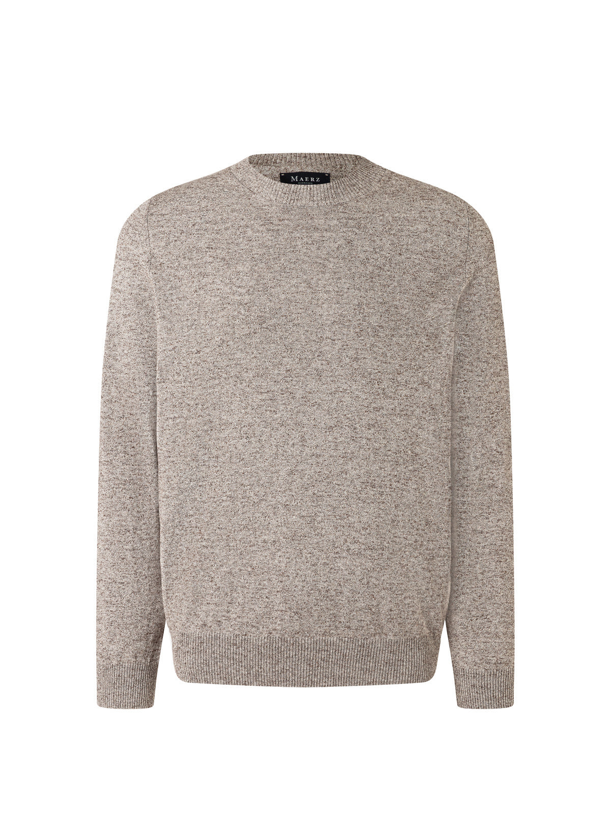 Strickpullover aus Baumwollmix - 182 - Braun