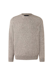 Strickpullover aus Baumwollmix - 182 - Braun