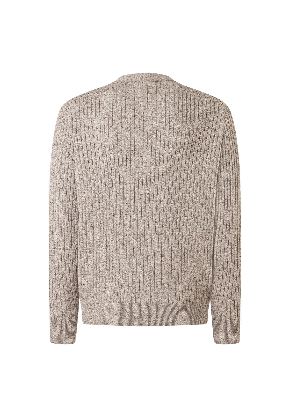 Strickcardigan aus Baumwollmix - 182 - Braun