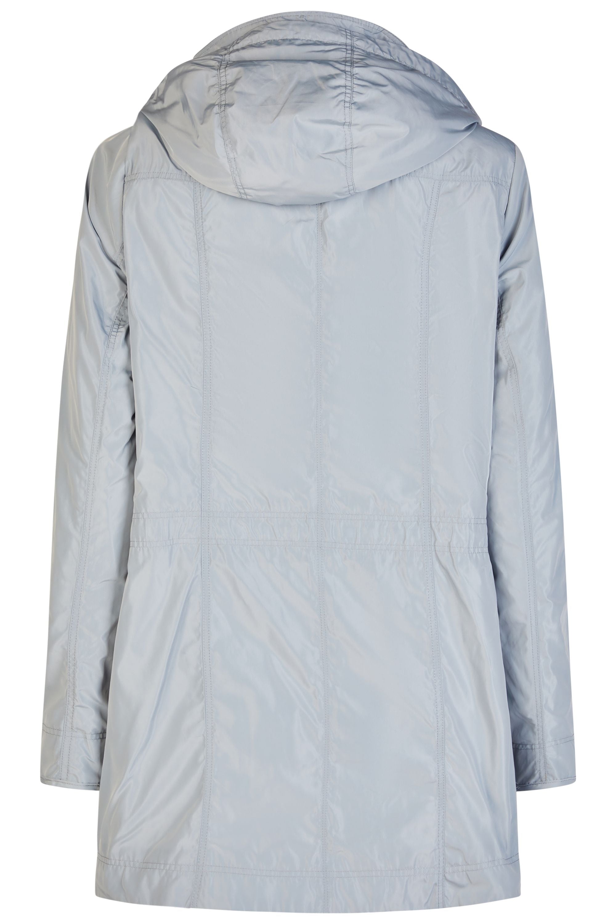 Parka mit abnehmbarer Kapuze - 746-dove blue - Blau